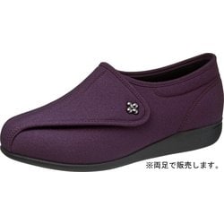 KS23146 [快歩主義 L011-5E パープルラメ 22.0cm]