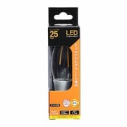 LED電球 フィラメント シャンデリア球 E12 25形相当 LDC2L-E12 C6