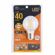 LED電球 フィラメント 小丸球 E17 40形相当 電球色 LDA4L-E17 C6/LBG5