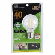 LED電球 フィラメント 小丸球 E17 40形相当 昼白色 LDA3N-E17 C6/LBG5