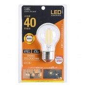 LED電球 フィラメント 小丸球 E26 40形相当 電球色 LDA3L C6/LBG5