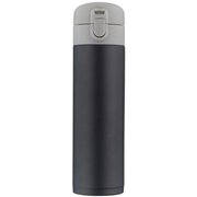 ゼンコウキン 抗菌 ワンタッチ栓 スリムマグボトル 300ml ブラック RH-1590