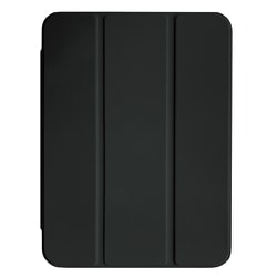 iPad mini（A17 Pro）対応 2021年モデル（第6世代）用 マグネット分離式衝撃吸収ケース ブラック TBC-IPM2101BK