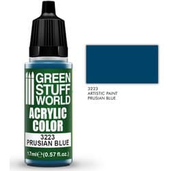 GSWC-3223 水性アクリルカラー 17ml プルシアンブルー [プラモデル用塗料]