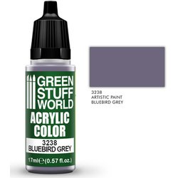 GSWC-3238 水性アクリルカラー 17ml ブルーバードグレー [プラモデル用塗料]