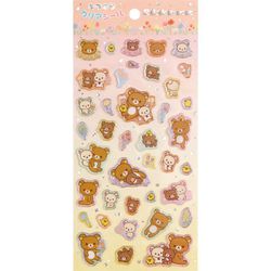 楽天市場】リラックマ キラキラ ドロップシール : 文具・文房具
