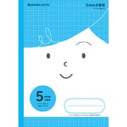 ジャポニカフレンド 学習帳 B5 無線綴じ 5mm方眼 リーダー罫入り 青 116030500 B5.MFS-5B.JF