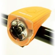 自転車ライト Silicone Front Light (シリコン フロント ライト) アプリコット