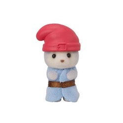 ミニチュア着物　朱赤打掛　バーバちゃん8ページ 新商品案内｜「シルバニアファミリー BB-07 赤ちゃん