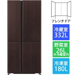 生活家電 冷蔵庫 ヨドバシ.com - AQUA アクア AQR-TZ51M（T） [薄型大容量冷蔵庫（512L 