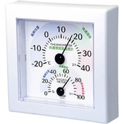 TR-100W [室内用 温湿度計 快適環境温湿度計 ホワイト]