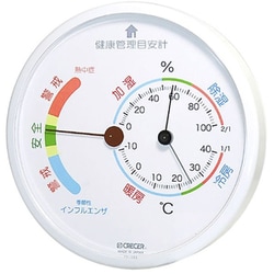 健康管理目安計 温湿度計 ホワイト TF-165