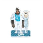 ODDTAXI オッドタクシー アクリルスタンドJr. 剛力歩＆白川美保 [キャラクターグッズ]