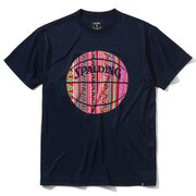 SMT22005 [Tシャツ アフリカントライバルボール ネイビー Mサイズ]