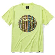 SMT22005 [Tシャツ アフリカントライバルボール ライムグリーン Sサイズ]