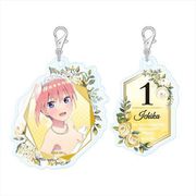五等分の花嫁 アクリメトリー ストラップ 中野一花 [キャラクターグッズ]