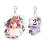 五等分の花嫁 アクリメトリー ストラップ 中野二乃 [キャラクターグッズ]