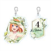 五等分の花嫁 アクリメトリー ストラップ 中野四葉 [キャラクターグッズ]