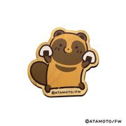 タヌキとキツネ ウッドマグネット （05） タヌキ [キャラクターグッズ]