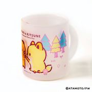 ちびっこタヌキとちびっこキツネ フロストマグカップ A [キャラクターグッズ]
