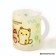 ちびっこタヌキとちびっこキツネ フロストマグカップ B [キャラクターグッズ]