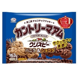 カントリーマアム クリスピー バニラ＆ショコラ 163g