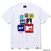 SMT22054M [Tシャツ MTV コンピューターグリッチ ホワイト Sサイズ]