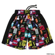 SMP22056M [布帛パンツ MTV コンピューターグリッチ ブラック Lサイズ]