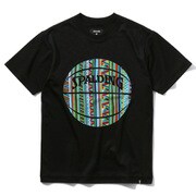 SJT22057 [ジュニア Tシャツ アフリカントライバルボール ブラック 130cm]