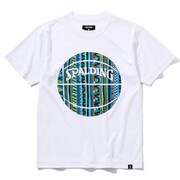 SJT22057 [ジュニア Tシャツ アフリカントライバルボール ホワイト 130cm]