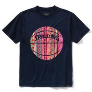 SJT22057 [ジュニア Tシャツ アフリカントライバルボール ネイビー 130cm]