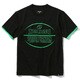 SJT22066 [ジュニア Tシャツ ストリートファントム ボール ブラック×グリーン 130cm]