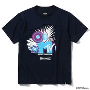 SJT22069M [ジュニア Tシャツ MTV ハワイナイス ネイビー 140cm]