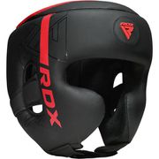 RDX KARAシリーズ ヘッドガード F6マットレッド M