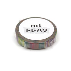 マスキングテープ mt 幅7mm×7m トレハリ アクリルストライプ MTTRHA03