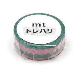 マスキングテープ mt 幅15mm×7m トレハリ つながる楕円 MTTRHA07