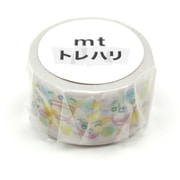 マスキングテープ mt 幅24mm×7m トレハリ 笑顔 MTTRHA13