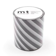 マスキングテープ mt 幅50mm×7m ストライプ・ブラック MT5W380