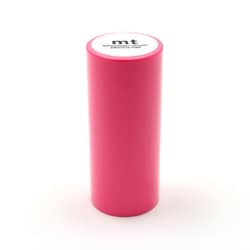 マスキングテープ mt 幅100mm×7m ショッキングピンク MT10W209