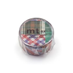 マスキングテープ mt EX 幅20mm×7m パッチワーク MTEX1P63R