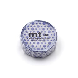 マスキングテープ mt EX 幅15mm×7m 小花・活字 MTEX1P100R