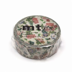 マスキングテープ mt EX 幅15mm×7m 小花・ボタニカルアート MTEX1P103R