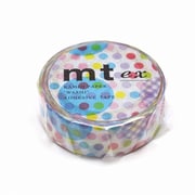 マスキングテープ mt EX 幅15mm×7m ランダムドット MTEX1P108R