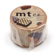 マスキングテープ mt EX 幅30mm×7m 図鑑・チョコレート MTEX1P152R