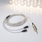 4N OFCリッツ線+銀コート4N OFCリッツ線 MMCXリケーブル Φ2.5mm4極プラグ NSC25M-H
