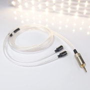 銀コート4N OFCリッツ線 MMCXリケーブル Φ2.5mm4極プラグ NSC25M-S