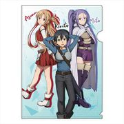 劇場版 ソードアート・オンライン -プログレッシブ- 星なき夜のアリア A4クリアファイル 集合（B） [キャラクターグッズ]