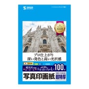 インクジェット写真印画紙 超光沢 超特厚 L版 100枚 JP-EP1NLN