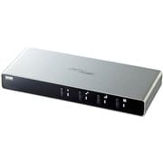 KVMスイッチ VGA/PS/2 パソコン切替器 4台のパソコンで1台のモニターを共有 Windows/Mac対応 据え置き型 SW-KVM4LUN2