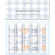 62105 モコモカ 鉛筆キャップ ミルクティー＆クリーム [キャラクターグッズ]